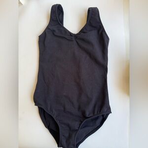 Girls Bloch Black Dance Leotard
